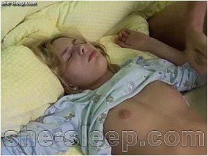 Blonde Teen Slut While Sleep 15